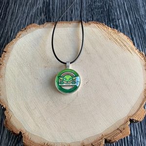 Baby Yoda Handmade necklace